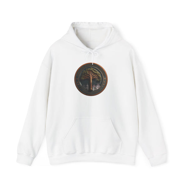 Tree of Life Circle Hoodie — Nature-Inspired Graphic Pullover
