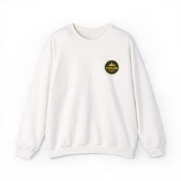 Smiley Face Floral Patch Crewneck Sweatshirt