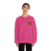 Smiley Face Floral Patch Crewneck Sweatshirt